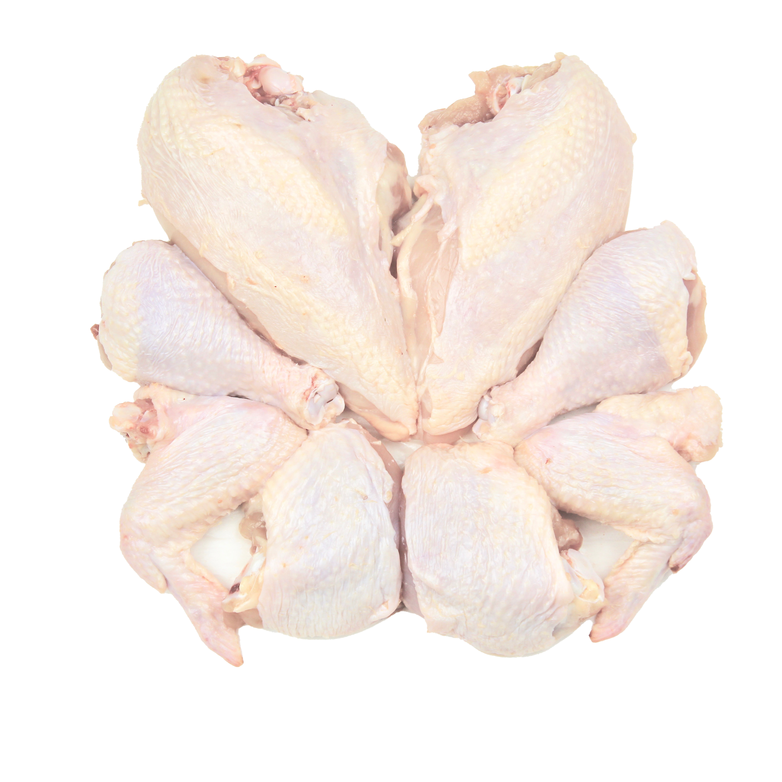 How to cut up a whole chicken 8 pieces scaled